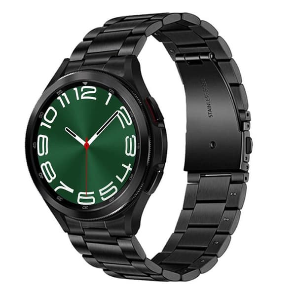Urrem RSF stål No-Gap Samsung Galaxy Watch 6 Classic (43mm) - Sort
