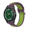 Miniatyrbilde 1 av 4: EBN Sport klokkereim Samsung Galaxy Watch 6 Classic (43mm) - Lilla/grønn
