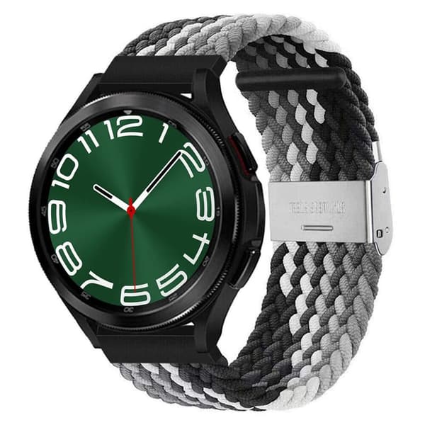 Flettet elastisk klokkereim Samsung Galaxy Watch 6 Classic (47mm) - Gradient grey