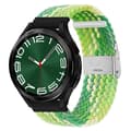 Miniatyrbilde 1 av 3: Flettet elastisk armbånd Samsung Galaxy Watch 6 Classic (47mm) - gradientgreen