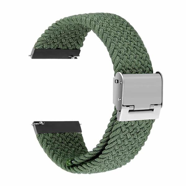 Flettet elastisk armbånd Samsung Galaxy Watch 6 Classic (47mm) - Army