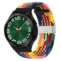Miniatyrbilde 1 av 4: Flettet elastisk armbånd Samsung Galaxy Watch 6 Classic (47mm) - rainbow