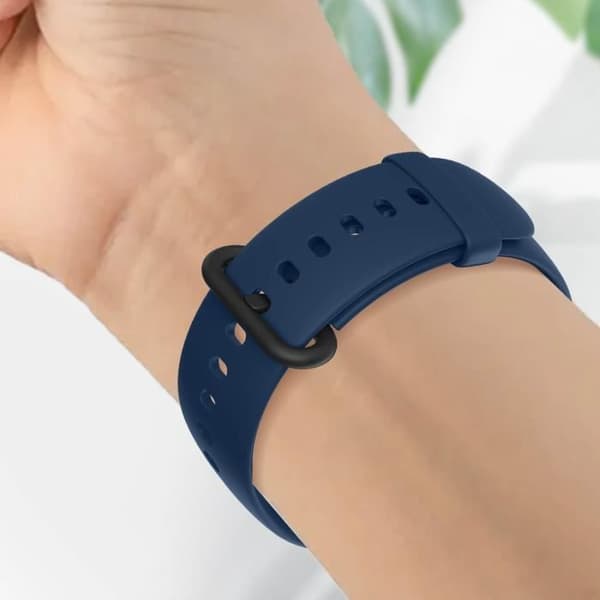 Armband för Xiaomi Redmi Watch 2 Lite / Redmi Watch 2 Bumper Silikonblå