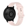Miniatyrbild 1 av 4: Armband för Samsung Galaxy Watch Active 2 40mm - AVIZAR - Slät silikon - Rosa