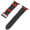 Miniatyrbild 2 av 4: Rem för Apple Watch 41 mm / 40 mm och 38 mm Textured Finish Red
