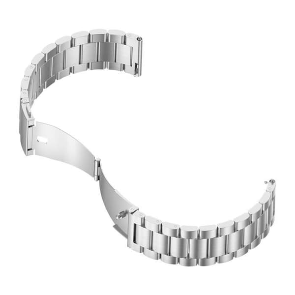 Armband till Huawei Watch GT Runner GT 3 46mm - AVIZAR - Stålnät - Grå - Blandat