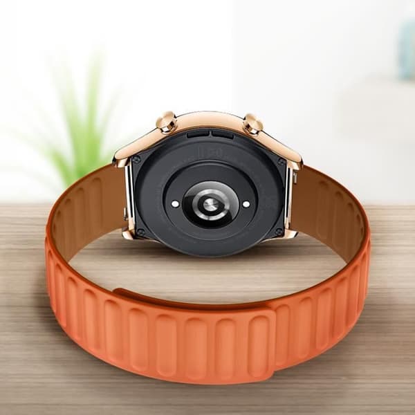 Rem för Honor Magic Watch / GS3 Soft Silikon Magnetic Attachment Coral
