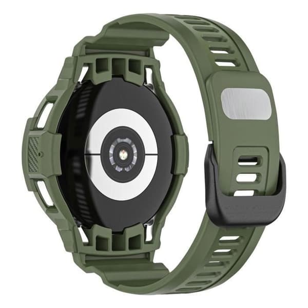 Rem till Samsung Galaxy Watch 5/5 Pro/4 i justerbar grön silikon - AVIZAR