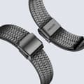 Miniatyrbild 3 av 4: Armband för Apple Watch 41mm / 40mm / 38 mm Links Square Steel Svart