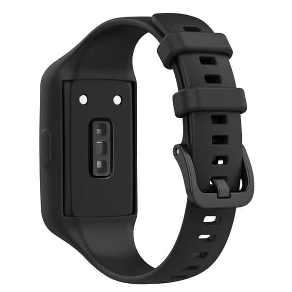 Rem för Huawei Band 7 / 6 Pro / 6 / Honor Band 6 Soft Silicone Black