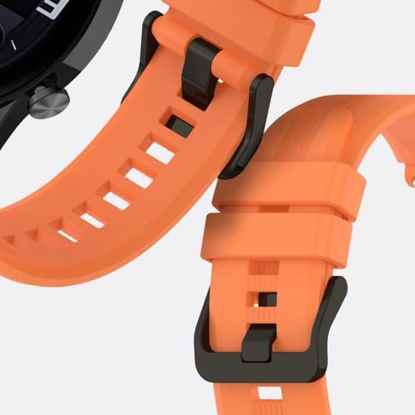 Armband för Honor Watch GS3 - AVIZAR - Silikon Soft Touch - Orange