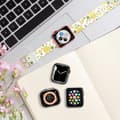 Miniatyrbild 4 av 4: Armband till Apple Watch - AVIZAR - Gul ananas - Mjuk och skön silikon