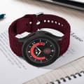 Miniatyrbild 4 av 4: Samsung Galaxy Watch 5/5 Pro/4-rem i vinpastill med texturerad silikon - AVIZAR