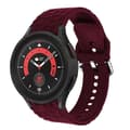 Miniatyrbild 2 av 4: Samsung Galaxy Watch 5/5 Pro/4-rem i vinpastill med texturerad silikon - AVIZAR