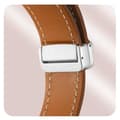 Miniatyrbild 4 av 4: Armband - AVIZAR - Galaxy Watch 5/5 Pro/4 - Läder - Magnetisk Spänne brun