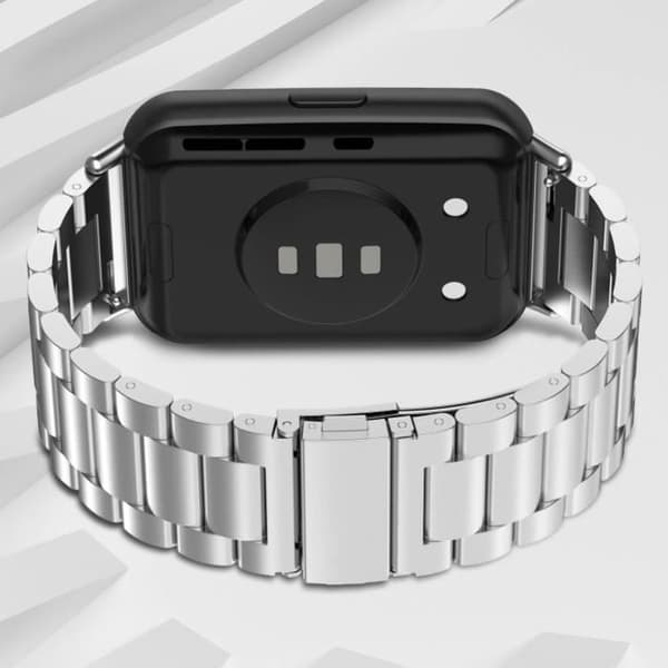 Armband för Huawei Watch Fit 2 Mesh Rostfritt Stål silver