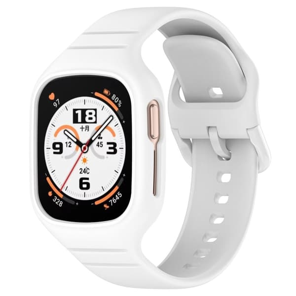 INF TPU-klokkerem kompatibel med Honor Watch 4 (TMA-L19) Hvit