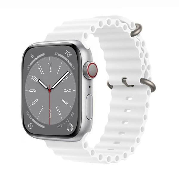 RIB Sport klokkerem Apple Watch 9 (45mm) - Hvit