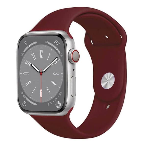 Sport klokkerem Apple Watch 9 (45mm) - Wine red