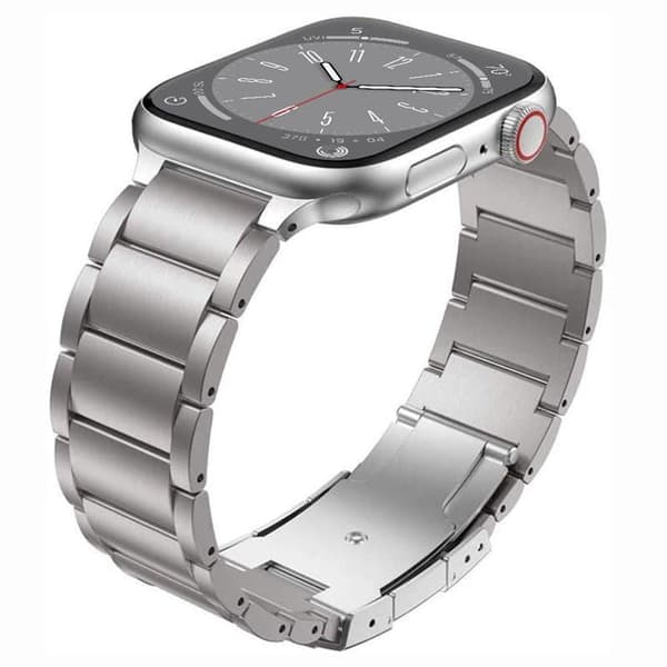 klokkerem BEAD Titan Apple Watch 9 (45mm) Pro - Sølv