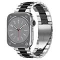 Miniatyrbilde 1 av 2: Klokkereim rustfritt stål Apple Watch 9 (45mm) - Silver/svart