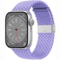 Miniatyrbilde 1 av 2: Flettet klokkerem Apple Watch 9 (45mm) - Lightpurple