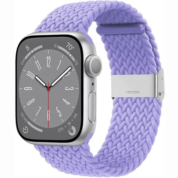 Flettet Urrem Apple Watch 9 (41mm) - Lightpurple