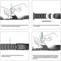 Miniatyrbilde 8 av 8: klokkerem BEAD Titan Apple Watch 9 (41mm)  Pro - Svart