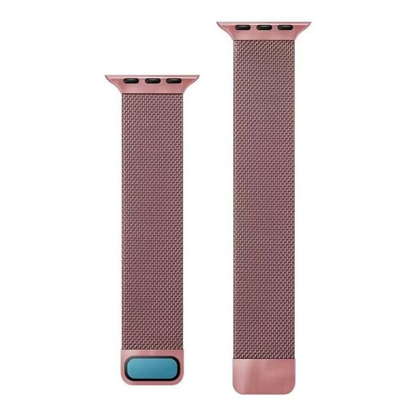 Milanese klokkerem Apple Watch 9 (41mm) - Rosa