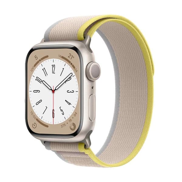 Tactik nylon urrem Apple Watch 9 (41mm) - Huangjian rice