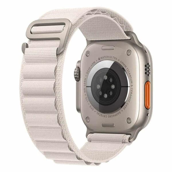Artic nylon klokkerem Apple Watch Ultra 2 (49mm) - Starlight