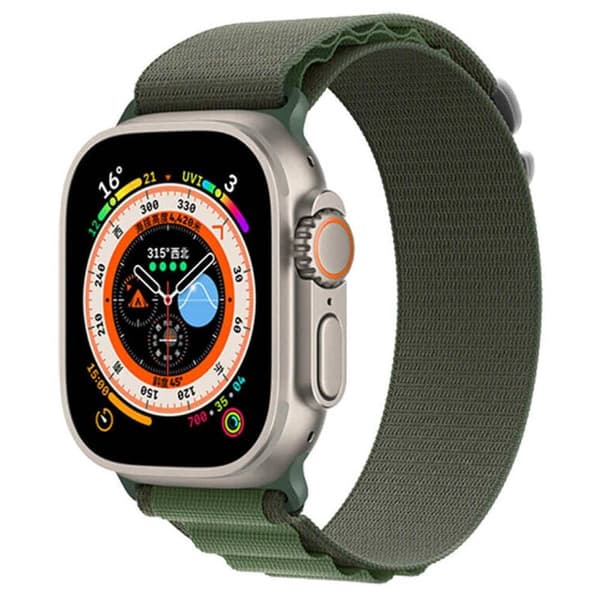 Artic kellon ranneke Apple Watch Ultra 2 (49mm) - Army