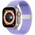 Miniatyrbilde 1 av 2: Flettet klokkerem Apple Watch Ultra 2 (49mm) - Lightpurple