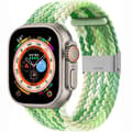 Miniatyrbilde 1 av 2: Flettet klokkerem Apple Watch Ultra 2 (49mm) - Gradient green