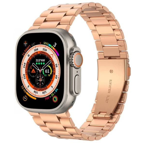 Klockarmband rostfritt stål Apple Watch Ultra 2 (49mm) - Rosé
