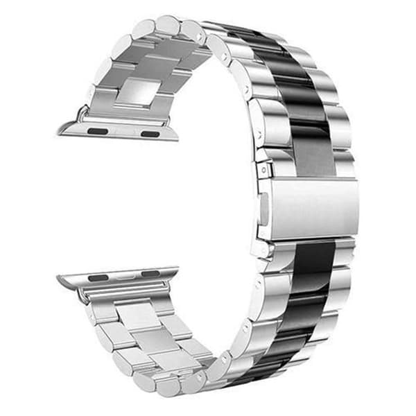 Klokkereim rustfritt stål Apple Watch Ultra 2 (49mm) - Silver/svart