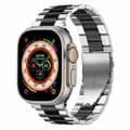 Miniatyrbilde 1 av 4: Klokkereim rustfritt stål Apple Watch Ultra 2 (49mm) - Silver/svart