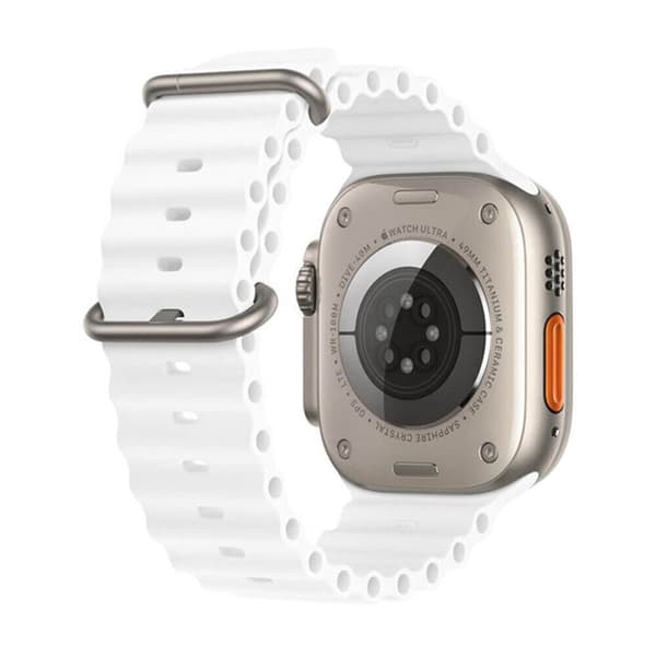 RIB Sport klokkerem Apple Watch Ultra 2 (49mm) - Hvit