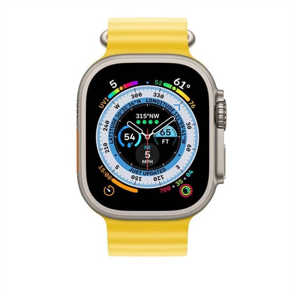 RIB klockarmband Apple Watch Ultra 2 (49mm) - Gul