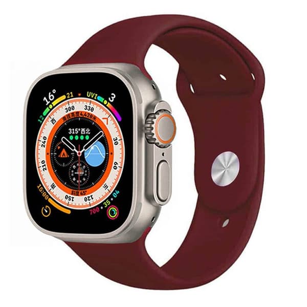 Sport Urrem Apple Watch Ultra 2 (49mm) - Wine red