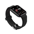 Miniatyrbild 1 av 4: 116plus Heart Rate Blodtrycksmätning Smart Armband Svart
