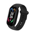 Miniatyrbild 3 av 3: Bluetooth Watch M6 Smart Armband Puls Blodtryck Hälsoövervakning SJI13477