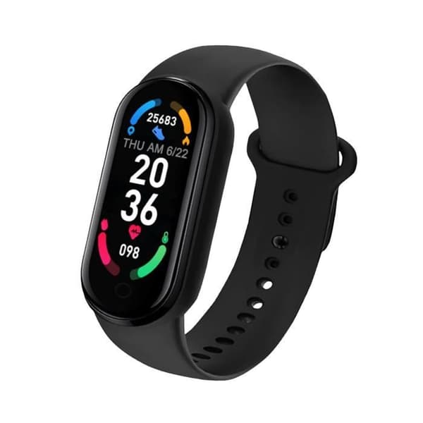 Bluetooth Watch M6 Smart Armband Puls Blodtryck Hälsoövervakning SJI13477