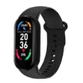 Miniatyrbild 3 av 3: Bluetooth Watch M6 Smart Armband Puls Blodtryck Hälsoövervakning SJI10