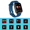 Miniatyrbild 4 av 4: Vattentätt Sport Bluetooth Armband ID116plus-Blue