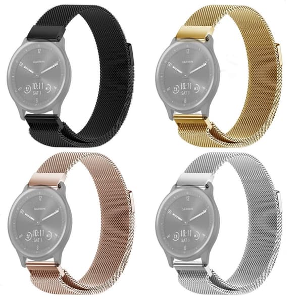 SKALO Milanese Loop to Garmin Vivomove HR