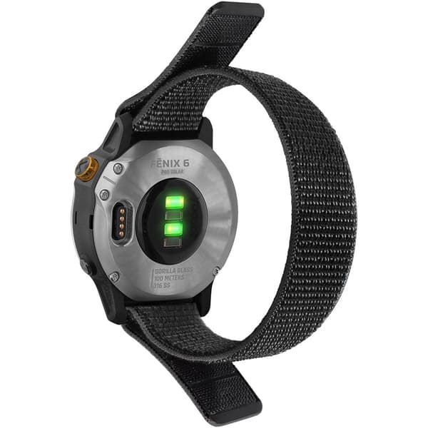 20 mm nylon klokkerem for Garmin Fenix 7S/6S/5S, Samsung Gear Sport