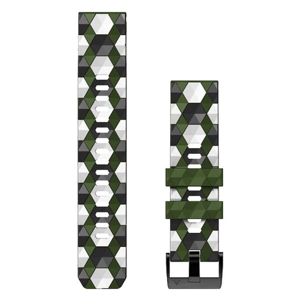 INF Silikonklokkerem for Garmin Fenix 3/5X/6X/7X/Descent MK1 26 mm