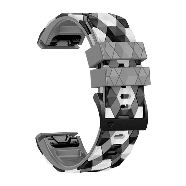 INF Silikonklokkerem for Garmin Fenix 3/5X/6X/7X/Descent MK1 26 mm