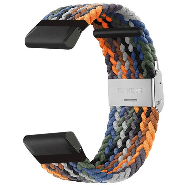 Flätat klockarmband Garmin Approach S62 - Salamander
